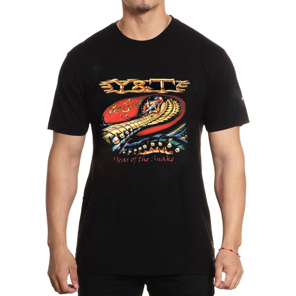 Y&T Band 1983 2013 Tour Gift  T-Shirt